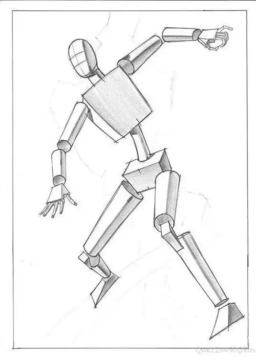 新手人体绘画教程-教你画个人猿泰山