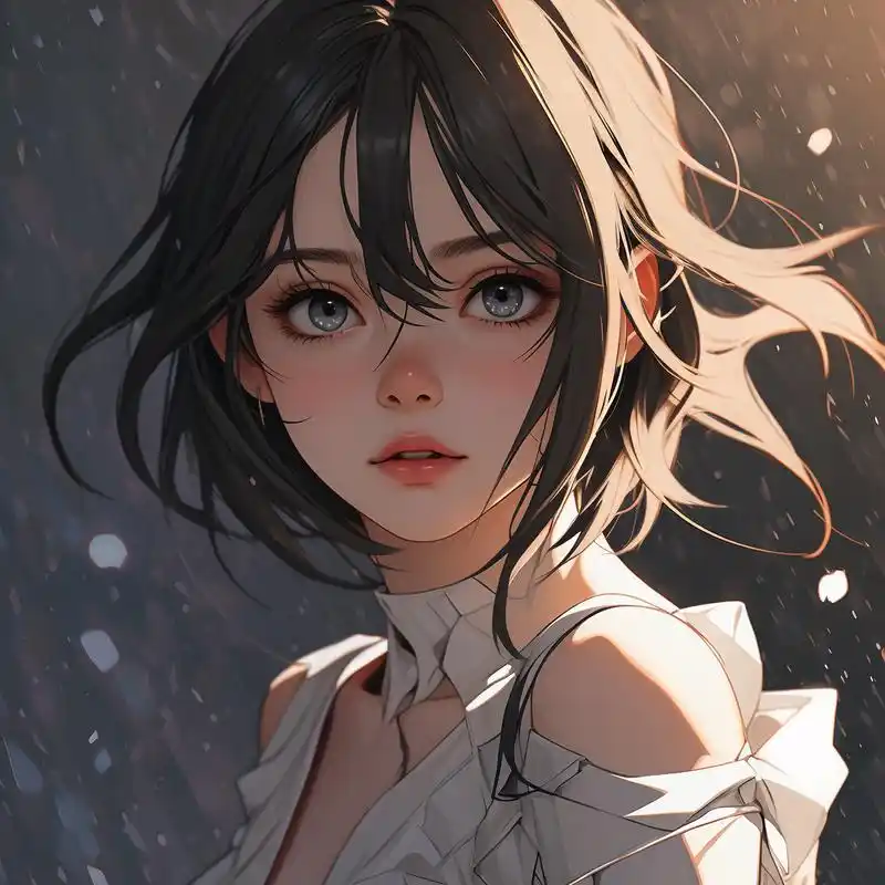 动漫女生头像,清冷破碎感拉满92 谁能拒绝这种清冷破碎感呢,动漫