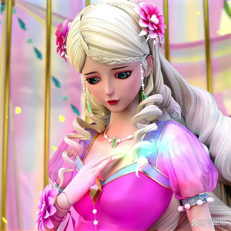 灵公主头像 百灵鸟们快来拿 拿了记得吱声 不好看勿喷