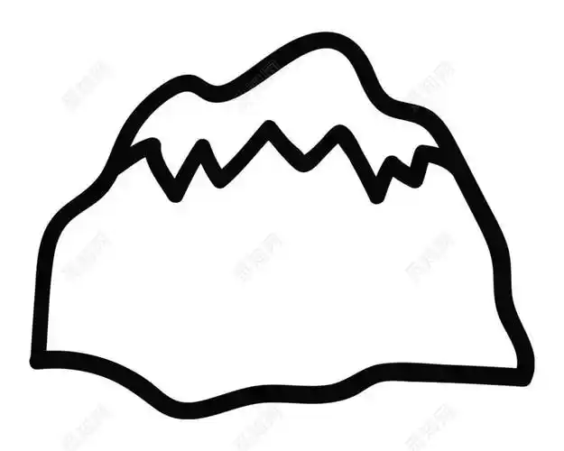 石头简笔画 石头简笔画彩色