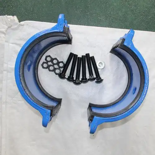 塑料管堵漏器管道抱箍加长哈夫节堵漏器江皓阀门