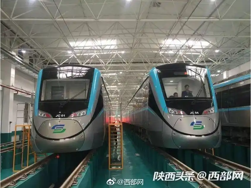 机场城际线2019年内开通,西安北到机场30分钟搞定!