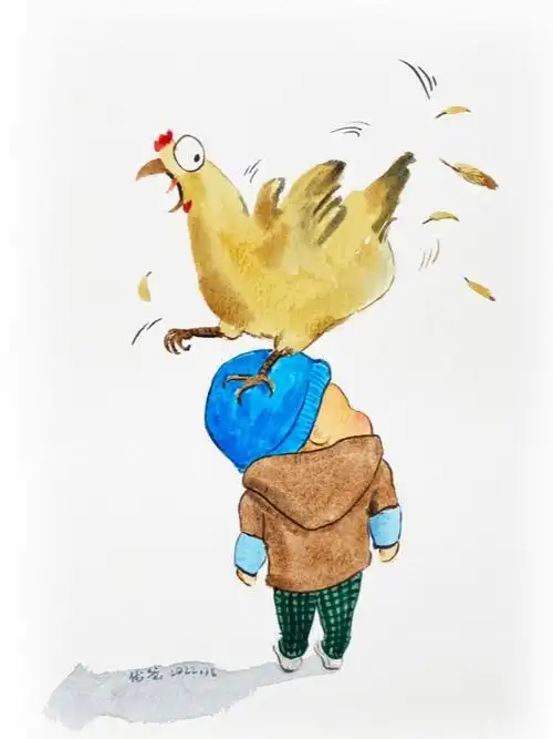 这鸡有点上头啊哎呀妈呀