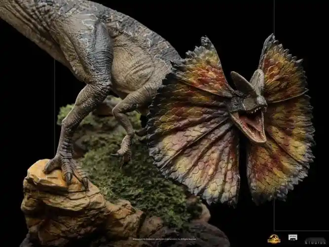 新品预定ironstudios110双冠龙侏罗纪世界univjp6922210共两款