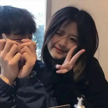 2021情侣头像一对真人超甜腻的情头情侣双人2021新款图片