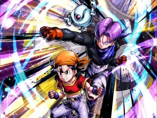 【龙珠激战传说】gt篇新sp 小芳:特兰克斯99吉鲁(支援) 战斗动画