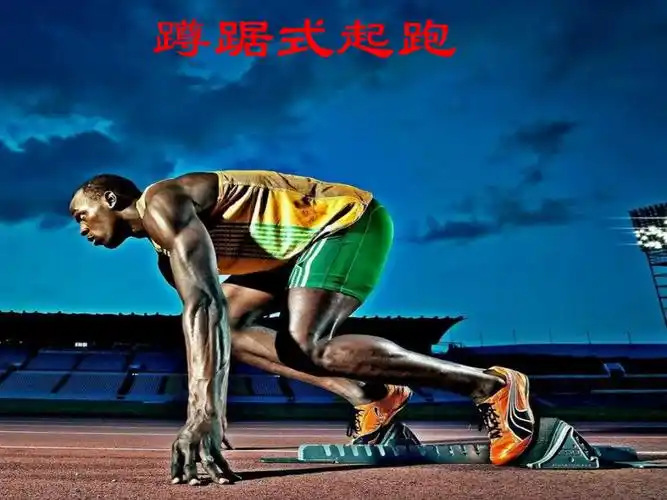 蹲踞式起跑ppt