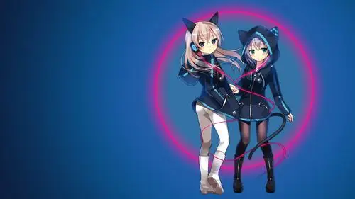 可爱动漫女孩图片,高清图片,电脑桌面-壁纸族