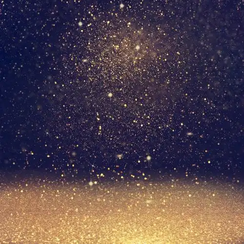 闪烁的灯光背景-散焦