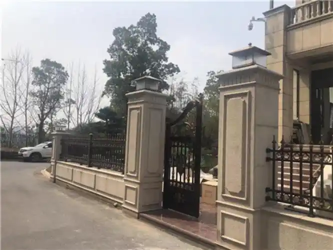 门台花岗岩方柱效果图