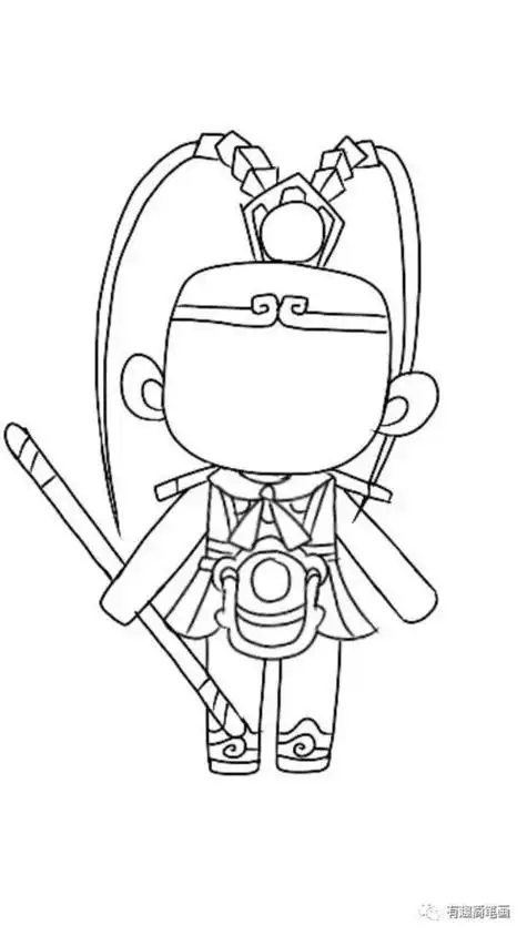 怎么画孙悟空 怎么画孙悟空简笔画