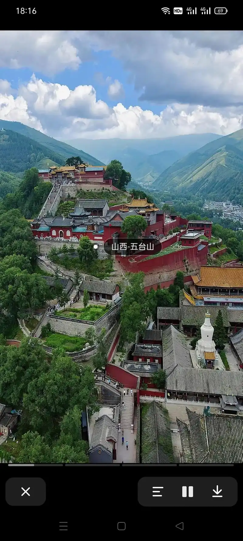 这是中国佛教四大名山圣地,分别是山西五台山,浙江普陀山,四川 - 抖音