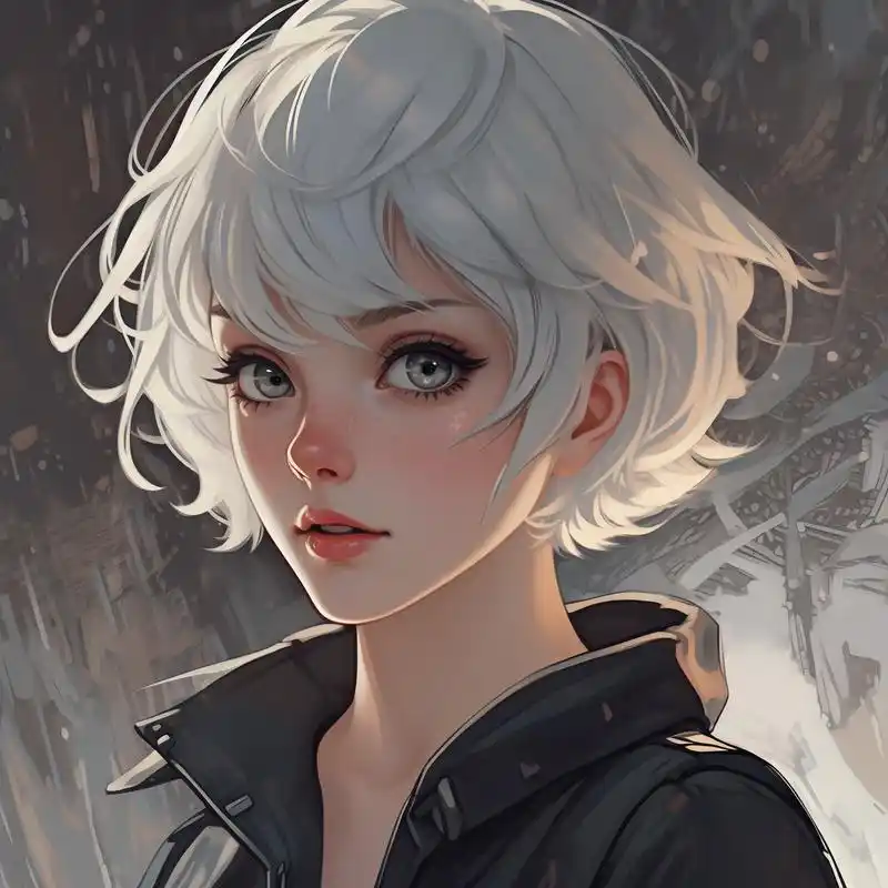 动漫风正面头像05太好看啦!