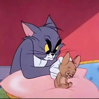 猫和老鼠情头一左一右高清搞笑的猫和老鼠杰瑞情侣头像图片