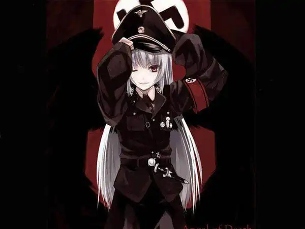 谁能给我身穿纳粹党卫军服的动漫人物图