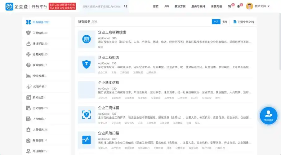 69696969该公司凭借企查查的数据接口功能,建立起完备的企业