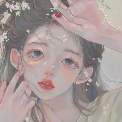 苏柒:手绘少女头像古风系列