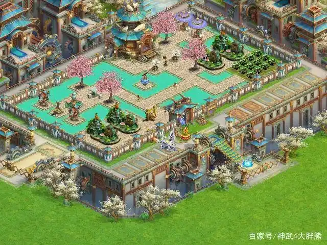 《神武4》电脑版庭院赏析:天真的笑脸 让人回味两小无猜的童年