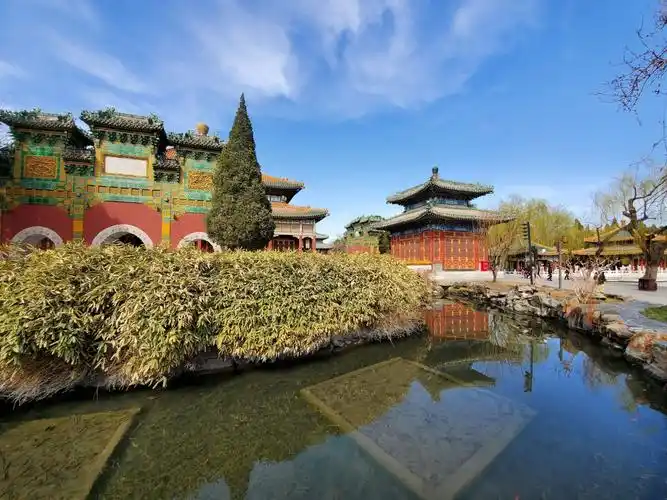 samsung 三星 s10  智能手机-实拍-超广-北京北海公园-小西天角楼