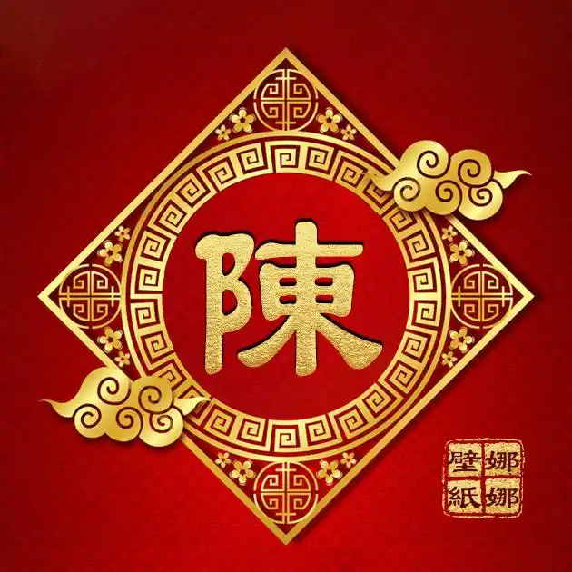 编号95820个百家姓氏微信头像