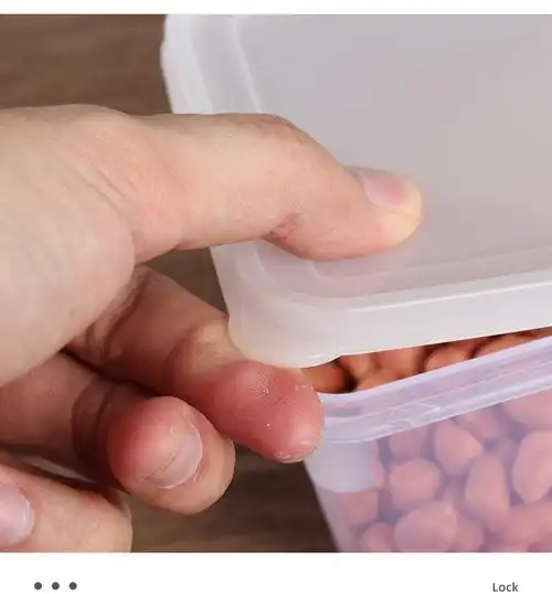 肥猫保鲜盒 冰箱专用密封收纳盒加厚长方形塑料带盖商用厨房肥猫保鲜