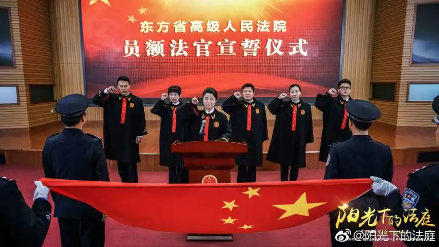 阳光下的法庭电视剧桌面壁纸