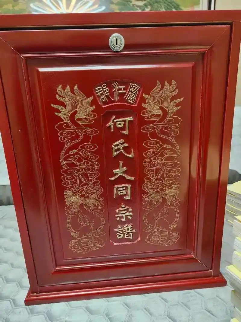 这是庐江何氏大同族谱,共有26册,有需要的何氏宗亲,可以主页 - 抖音