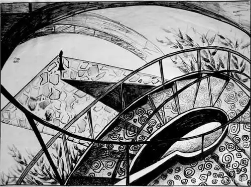 设计素描的表达方法——矛盾空间