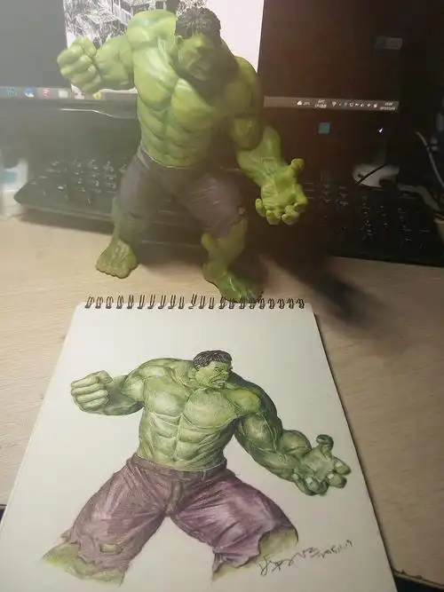 手绘浩克