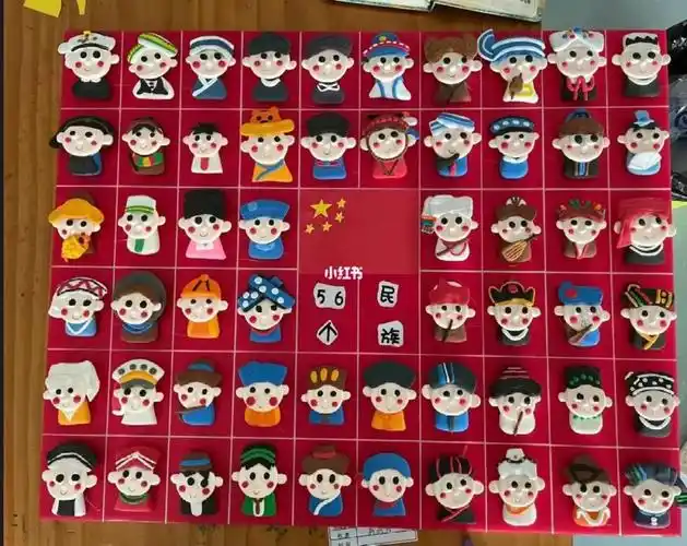 56个民族轻粘土第二弹