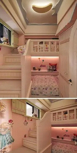 粉嫩田园城堡风格 小公主的梦想糖果城堡