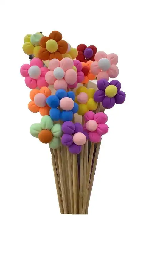 生日礼物小红书同款超轻粘土花束手工成品橡皮泥粘土