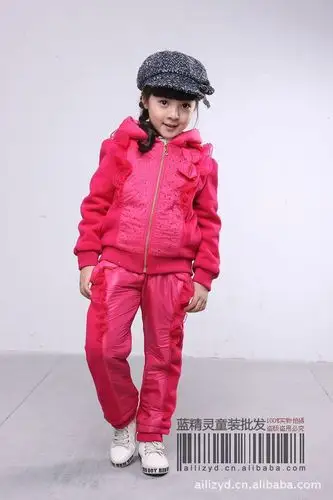 儿童服装批发 厂家直销 2011秋韩版新款中大女童套装