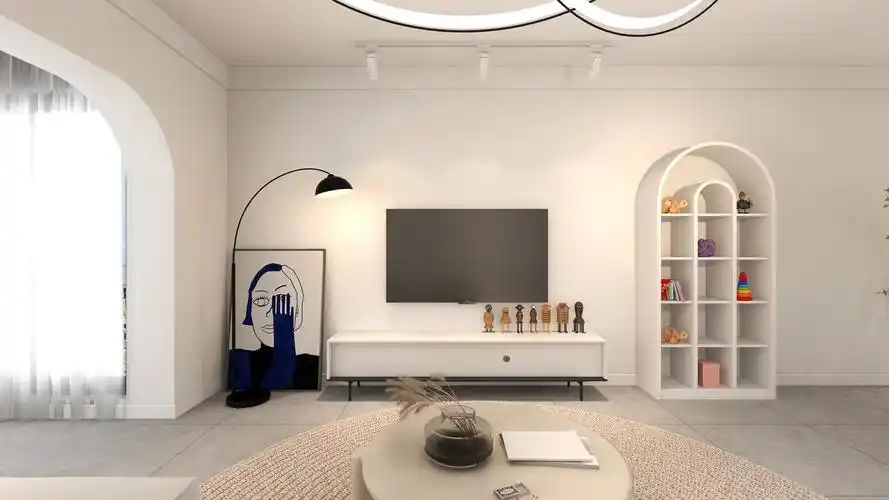 电视墙吾悦首府 97㎡  北欧风格 生活家家居