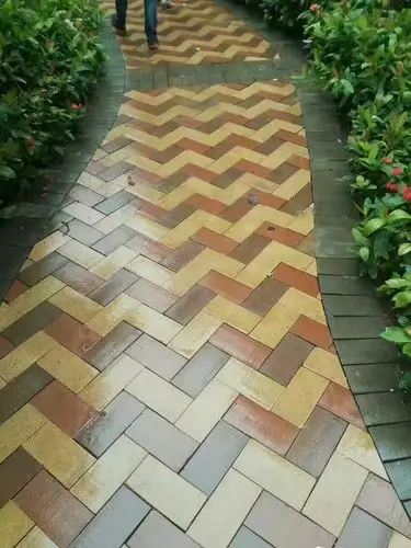 万工建材——园林市政道路广场砖家铺装工程案例