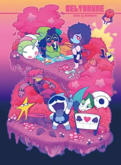 deltarune三角符文精美人物图包杂图篇