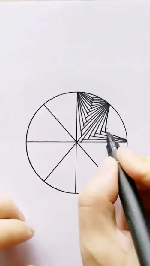 视觉错位图,你也赶紧画起来吧