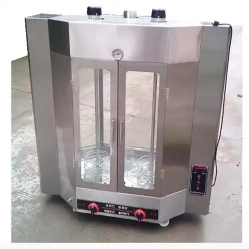 燃气旋转烤鸭炉