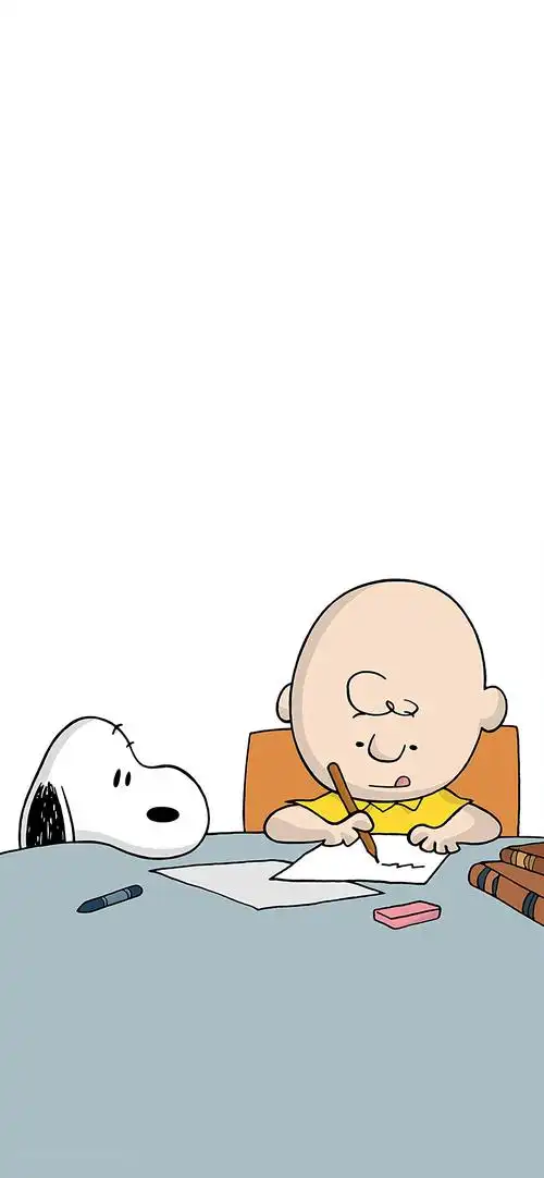 好看的屏幕壁纸卡通可爱史努比