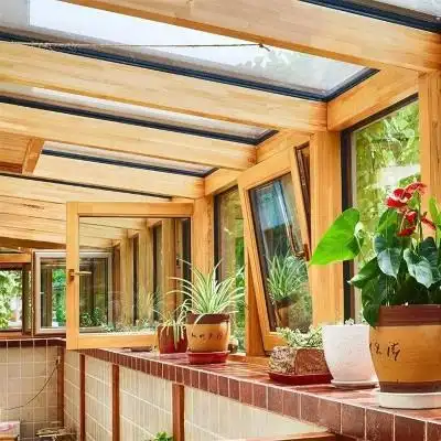 生产销售铝木阳光房