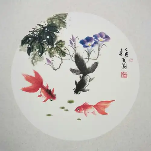 百园花鸟画小品2
