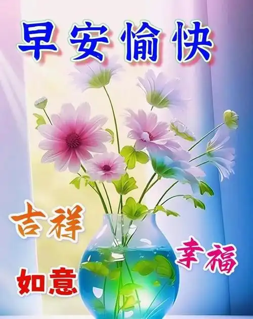 精选漂亮的早上好唯美祝福图片问候语,日常早晨好问候美图