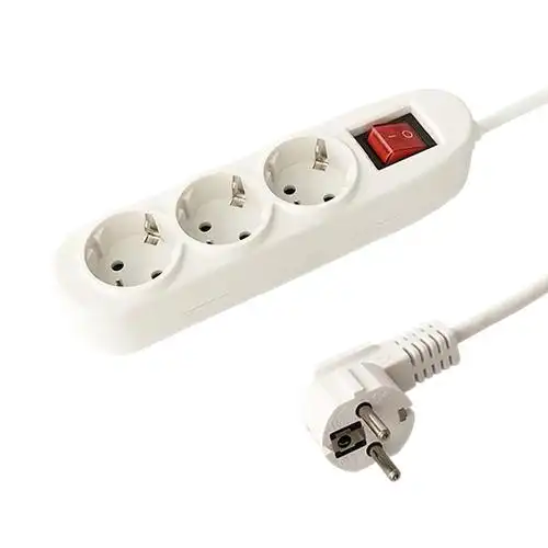 欧式欧标拖线板 德国gs认证 室内外专用插线板 德式3孔插座