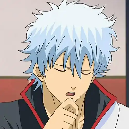 银魂坂田银时自截头像