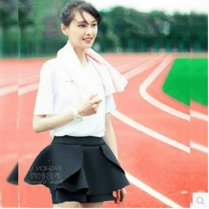 微微一笑很倾城郑爽贝微微同款半身裙女春夏短裙a字型裙子不规则