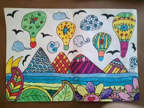 静待花开——宏小四年级美术作品微展