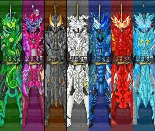 假面骑士圣刃:全员三册新形态