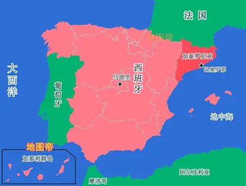巴塞罗那所在的加泰罗尼亚在哪,为何想从西班牙独立?