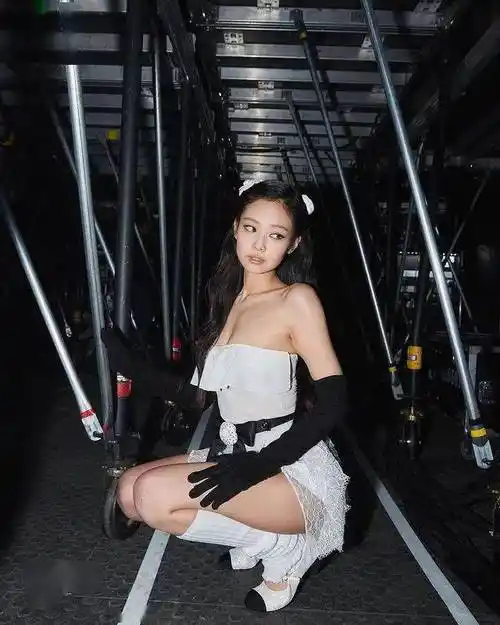 g明星 | jennie抹胸造型加twerking舞姿真的太性感?_top_bra_观众