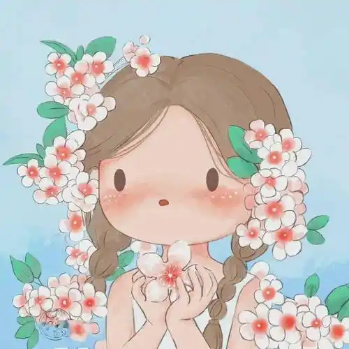 头像一组元气满满的仙女微信头像